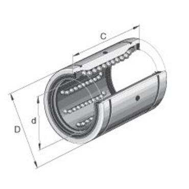 Linear ball bushing Closed With sealing Series: KB..P